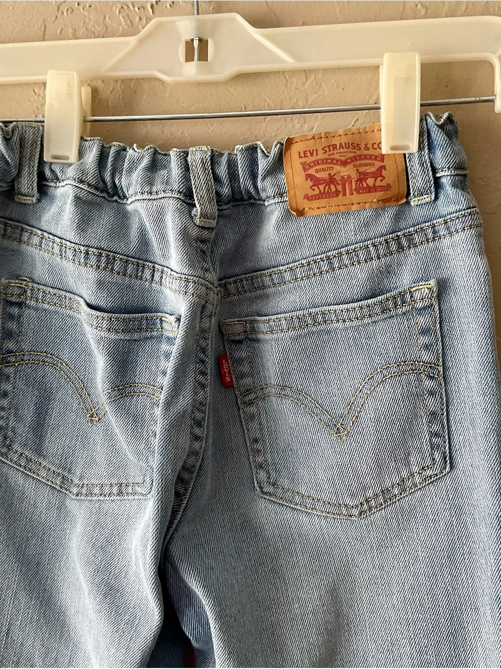 Levi's Light Blue Kids Straight-Leg Jeans
